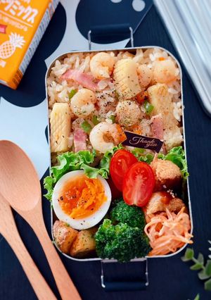 簡単☆炊飯器で作る シーフードピラフ-レシピのメイン写真