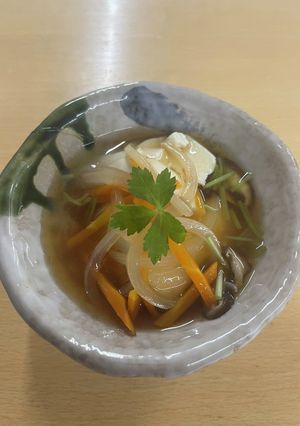 うどんダシで作る簡単あんかけ豆腐-レシピのメイン写真
