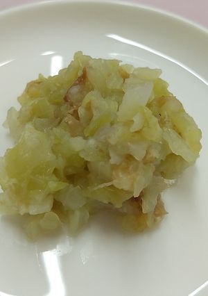 【離乳食】きゃべつのおかか煮-レシピのメイン写真
