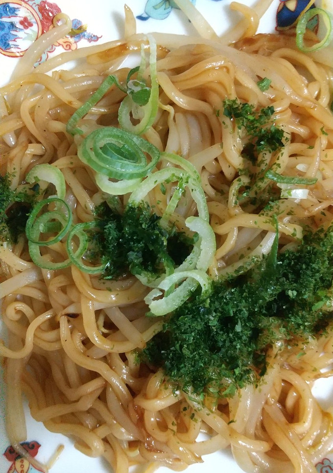 包丁なし★簡単もやし焼きそば-レシピのメイン写真