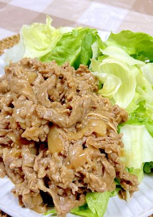 レモン醤油でさっぱり薄切り牛炒め-レシピのメイン写真