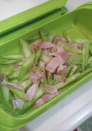 レンジでアスパラベーコン-レシピのメイン写真
