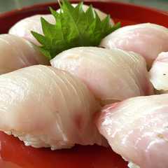 รูปของ 気軽に握り寿司・魚はシイラ