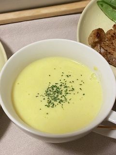 塩糀だけの味付⭐︎コーンポタージュスープ-レシピのメイン写真