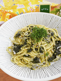 簡単!大葉としらすの出汁パスタ-レシピのメイン写真