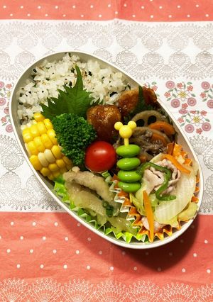 女子高校生弁当　2023.8.16-レシピのメイン写真