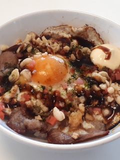 なんちゃってお好み焼き丼-レシピのメイン写真