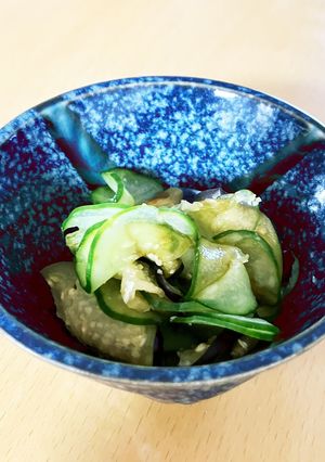 きゅうりと茄子の塩揉み＊おろし生姜-レシピのメイン写真