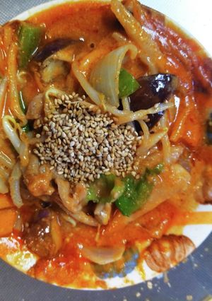 レンジ簡単きな粉さっぱり洋風甘酢酢豚-レシピのメイン写真