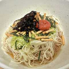 รูปของ リアル3分クッキング！お茶漬け素麺