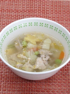 (学校給食)生姜コンソメスープ-レシピのメイン写真