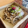 梅とろろもずく蕎麦