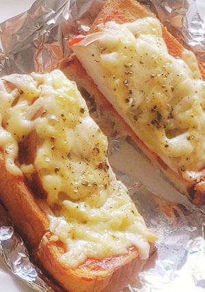 ナスだけ★白ナスチーズトースト★朝ご飯-レシピのメイン写真