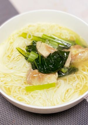 あったか鶏だしそうめん-レシピのメイン写真