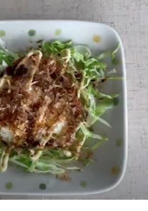 【パパっと朝ごはん！】お好み焼き風たまご-レシピのメイン写真