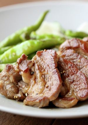 肉焼いて、タレかけた-レシピのメイン写真
