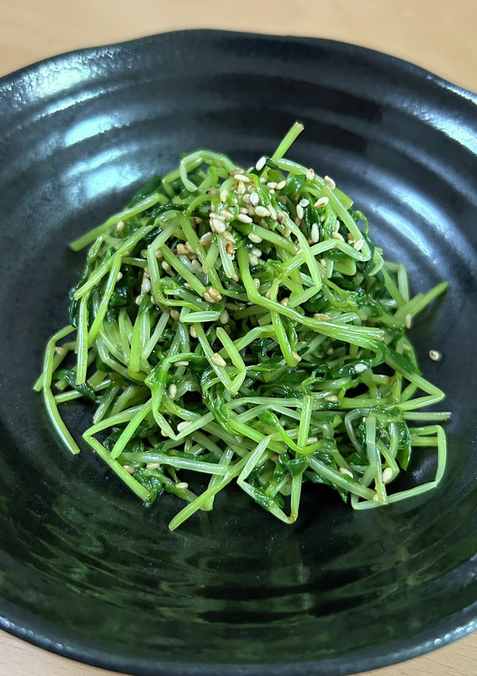 簡単✩豆苗(とうみょう)のナムル-レシピのメイン写真