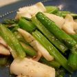 イカとセロリの炒めもの