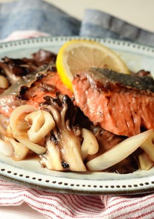 鮭のハニーレモン照り焼き-レシピのメイン写真