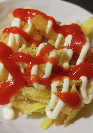 フライパンだけで簡単フライドポテト風-レシピのメイン写真