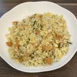 中途半端に残った福神漬けでごま油香る炒飯