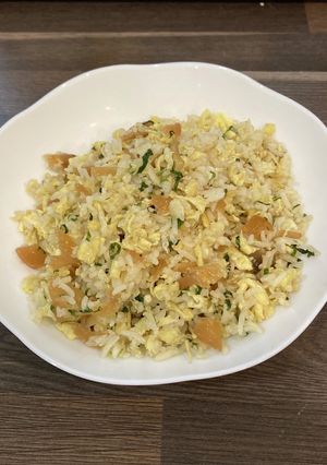 中途半端に残った福神漬けでごま油香る炒飯-レシピのメイン写真