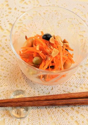 おいしく減塩！にんじんと豆のマリネ-レシピのメイン写真