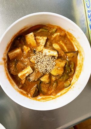 茄子椎茸簡単ハッシュドビーフ味八宝菜風-レシピのメイン写真