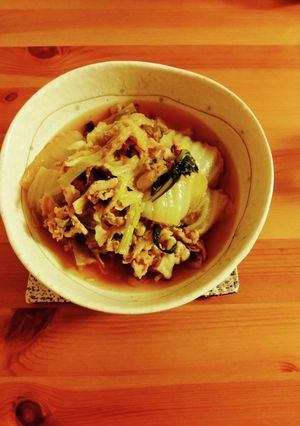 豚と白菜の蒸し煮-レシピのメイン写真