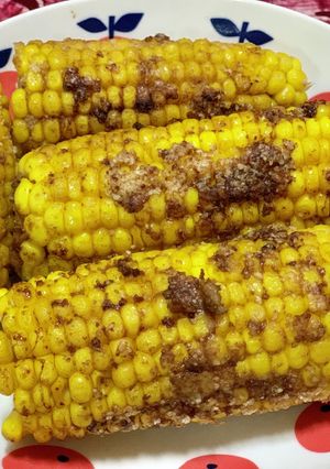 夏をガブっと丸噛り‼︎ 焼きもろこし-レシピのメイン写真