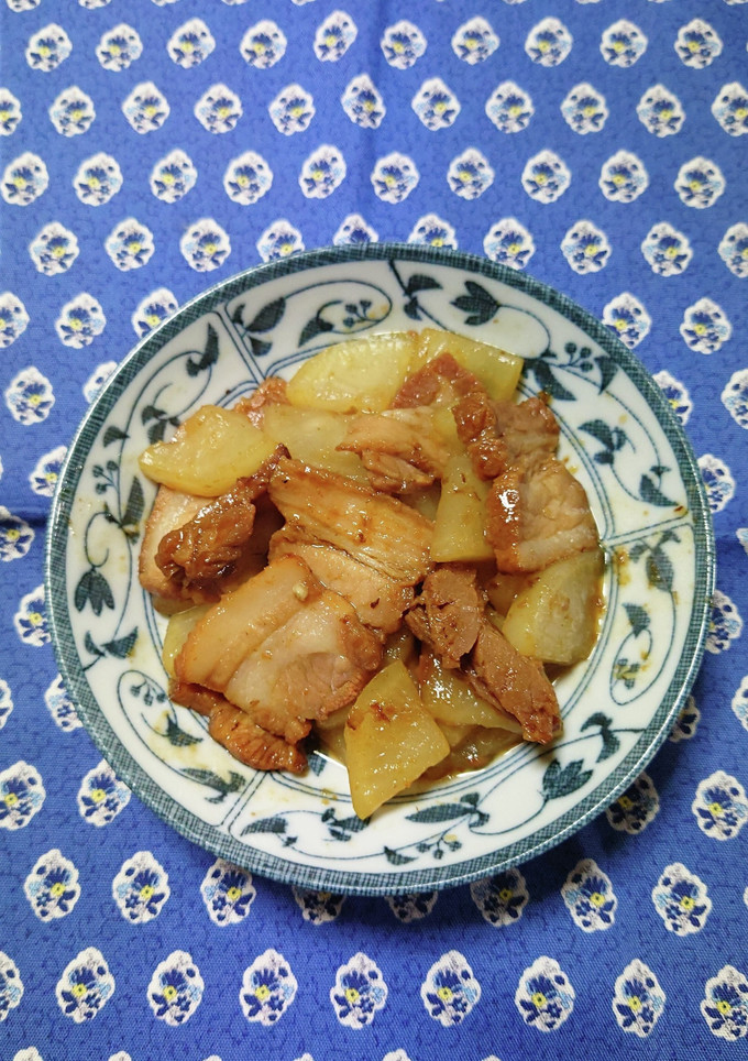 ヨウサマの減塩『農家の食事』焼き豚大根-レシピのメイン写真