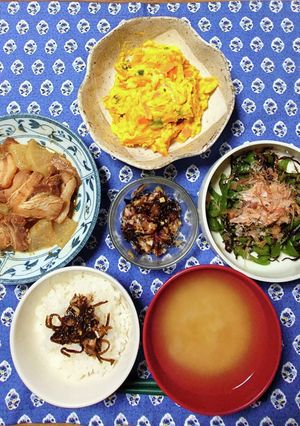 ヨウサマの食事『農家の食事』朝ごはん-レシピのメイン写真