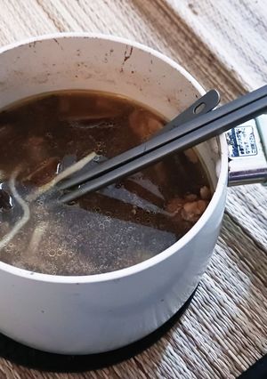 漢方スープうどん-レシピのメイン写真