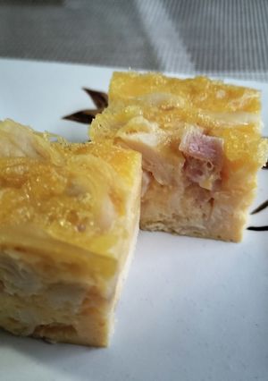 サラダチキンと生ハムの玉子焼き♪-レシピのメイン写真