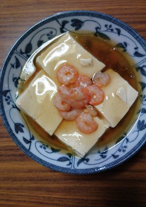 ヨウサマの減塩『農家の食事』餡掛け豆腐-レシピのメイン写真