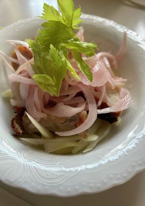 野菜乗せるだけ 鶏のサラダ-レシピのメイン写真