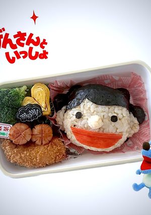 玄米でヘルシー♪おげんさんのおにぎり弁当-レシピのメイン写真