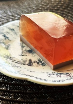 簡単美味しい二層ゼリー-レシピのメイン写真