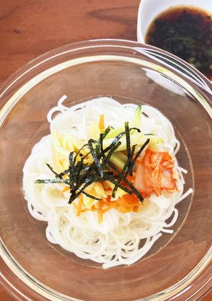 10分|だし旨♪韓国そうめん★辛さ1-レシピのメイン写真