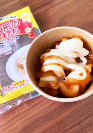 5分|カップde星トッポッキ★辛さ2-レシピのメイン写真