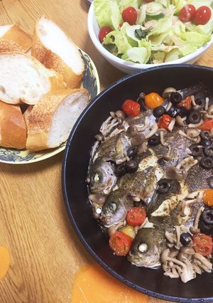 イサキでアクアパッツァ-レシピのメイン写真