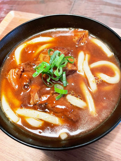 レトルトでカレーうどん-レシピのメイン写真