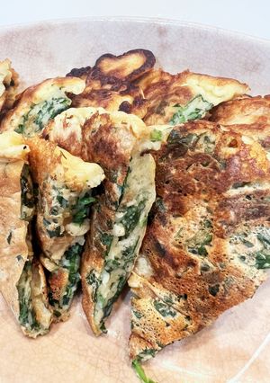 大葉大量消費！青紫蘇のお好み焼き-レシピのメイン写真