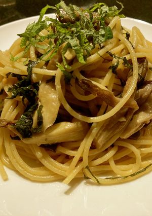 Mushroom/Shiso Pasta-レシピのメイン写真