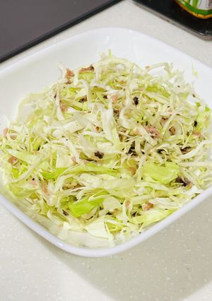 キャベツの梅味サラダ-レシピのメイン写真