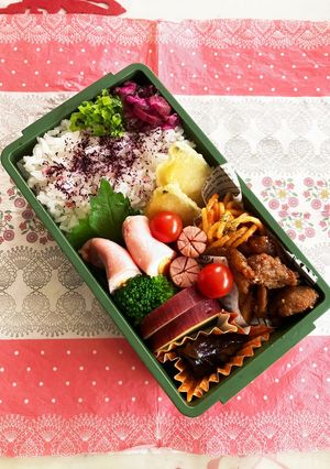 男子中学生弁当　2023.8.18-レシピのメイン写真