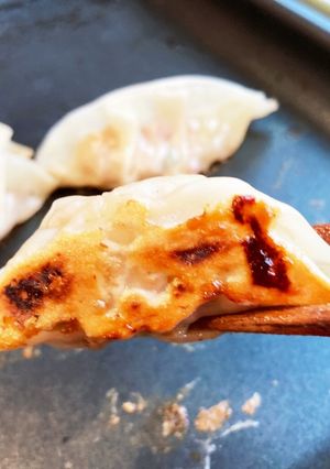 子ども大好き！調味料は甜麺醤だけギョウザ-レシピのメイン写真