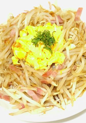 ランチにもやしと玉子のあんかけそうめん-レシピのメイン写真