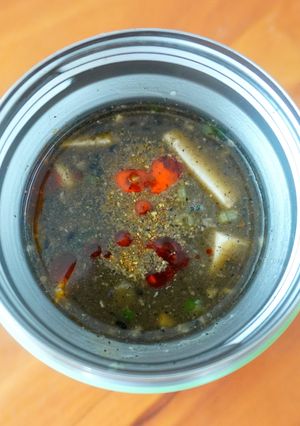 レンジで黒麻婆豆腐-レシピのメイン写真