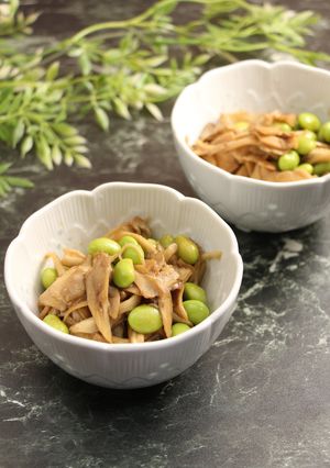 簡単！舞茸と枝豆の中華小鉢-レシピのメイン写真